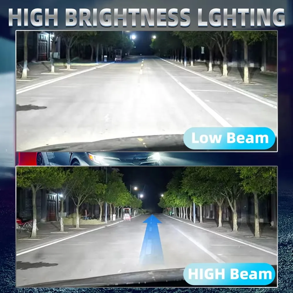 1PC H1 H4 H7 H11 Super Bright Motorcycle LED Headlight Bulb 18000LM LED Moto MotorBike Scotter Headlamp 65W High Power Spotlight