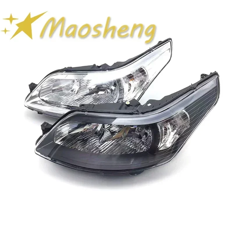 

Front Bumper Headlight Headlamp For Citroen C4 Restyling 2004-2014 Head Light Head Lamp