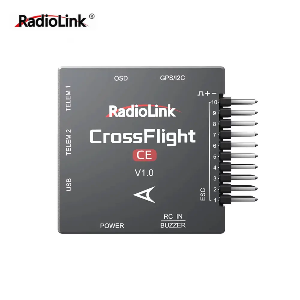  Radiolink Crossflight-CE TS100 M10N GPS Flight Controller Set with OSD Module For RC FPV Drone Heli Airplane Multicopter Car