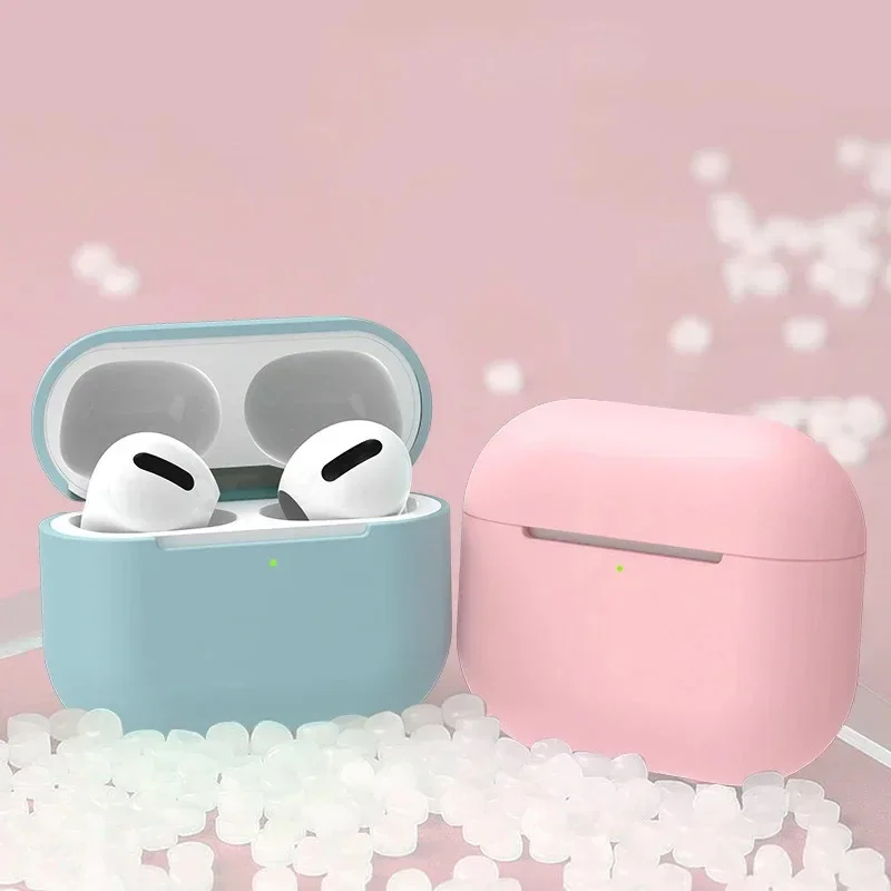 เคสซิลิโคนอ่อนนุ่มสําหรับ Apple สําหรับ Airpods pro 2 ป้องกันหูฟังไร้สายบลูทูธสําหรับ Air สําหรับ Pods 2 ชาร์จ