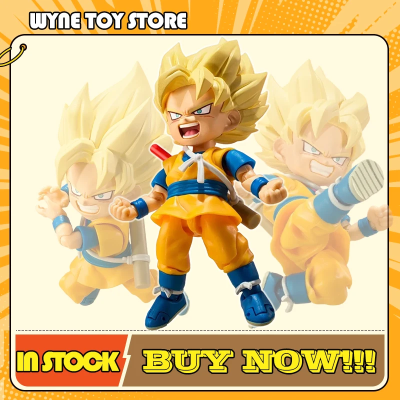 

Brand New In Stock Bandai SHF Dragon Ball action figure MINI DAIMA Son GOKU Anime Collection Model Statue Desk Decoration Toys