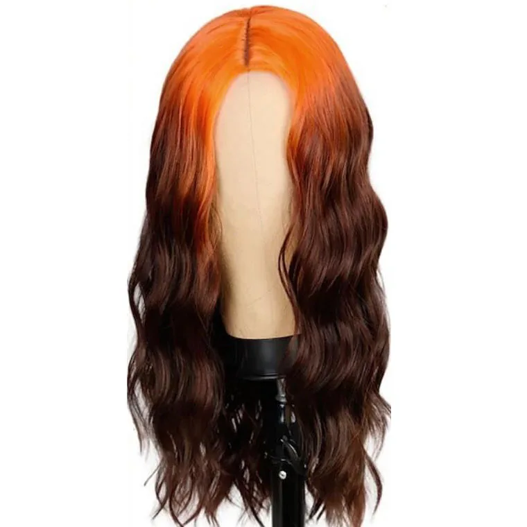 Wave Rolled Long Hair, High-Temperature Fiber Wig And Hair Cover, Various Styles Are Hot Selling And Fashionable