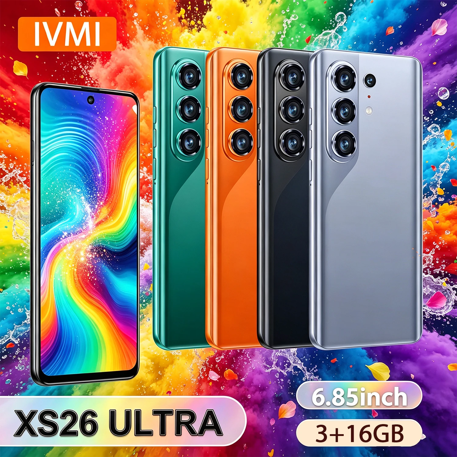 IVMI HOT X S26Ultra Smartphone 6.85