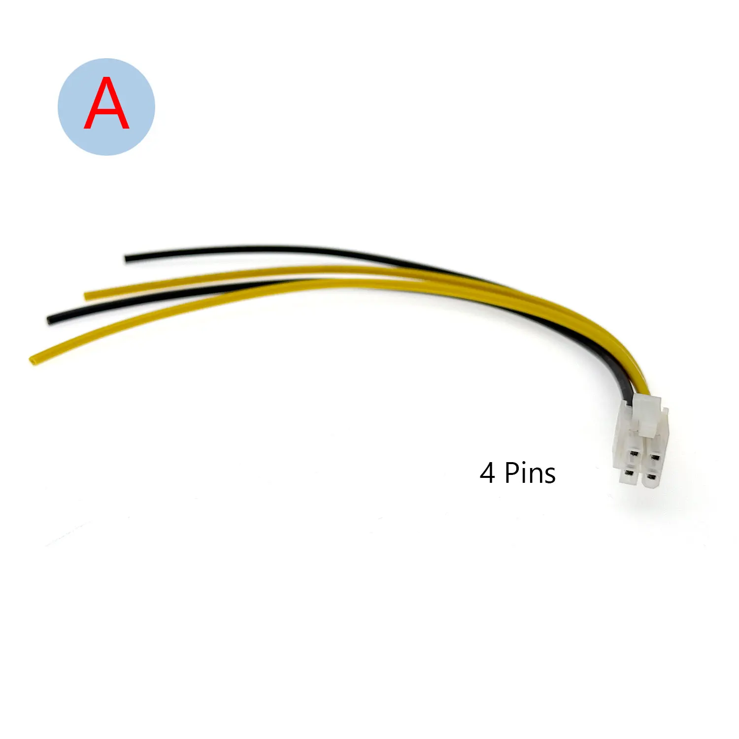 4 Pin Univtersal Car Radio Audio Amplifier Subwoofer Power Harness Adapter Cable Plug Input For Ausion APBX 10 AS2