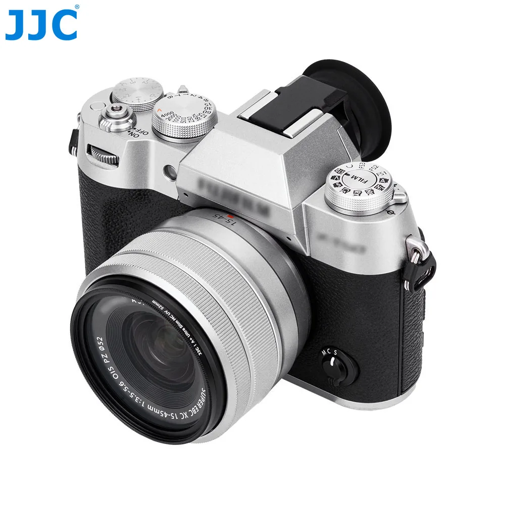 JJC X-T50 muszla oczna okular rozszerzona długa miękka gumowa muszla oczna wizjer pokrywa dla Fuji Fujifilm X-T50 XT50 aparat bezlusterkowy — zdjęcie produktu 6