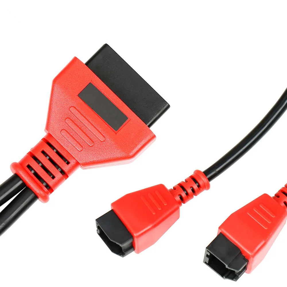 Para Cable Chrysler 12 + 8 conector funciona para LAUNCH X431 para OBDSTAR para Autel Maxisys para Chrysler 12 8 Cable adaptador mejor