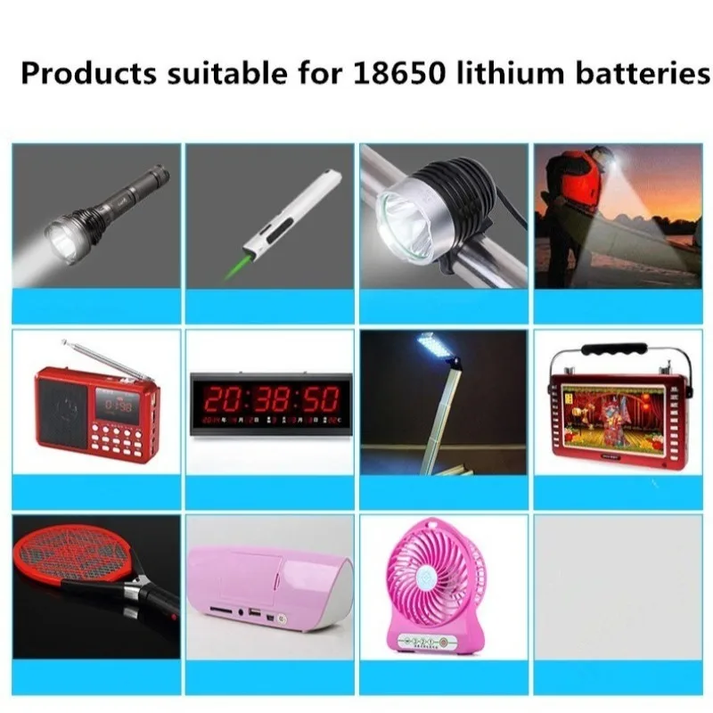 TR18650 3.7V 9900mAh Li-ion Rechargeable Battery for LED Flashlight Expert Remote Control Shavers Computer with Charger