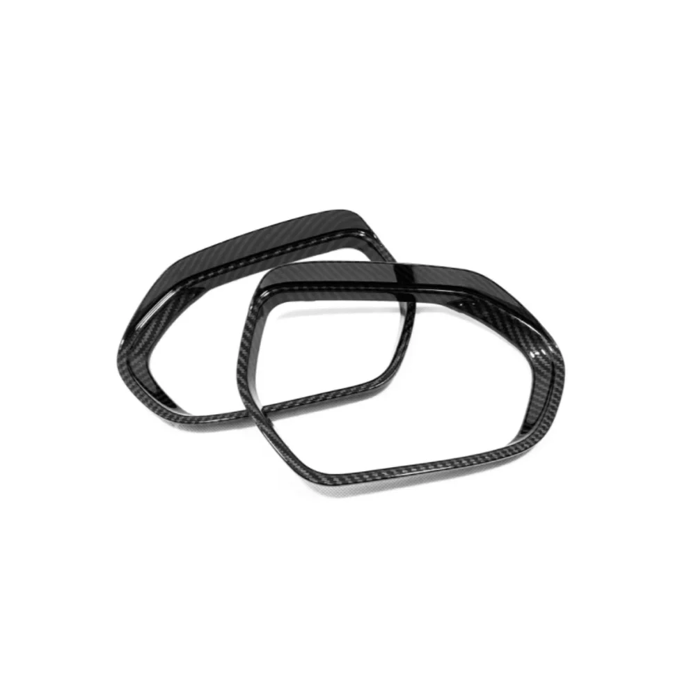 Eyebrow Rear Rearview Side Glass Mirror Trim Frame Rain Shield Sun Shade For Toyota Avalon XX50 2019 2020 2021 2022 2023 2024 view 5