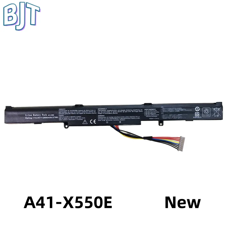 

New A41-X550E Laptop Notebook Battery for ASUS X450 X450E X450J X450JF X751M X751MA X751L X750JA A450J A450JF A450E F450C F450V