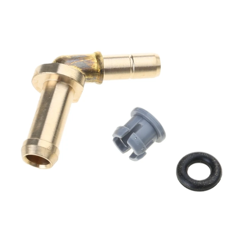 A70F Car Engine Thermostat Water Outlet Tube Pipe Head Hose Connector Kit Suitable for Velar 2017 LR049990 LR048474 C2Z28258