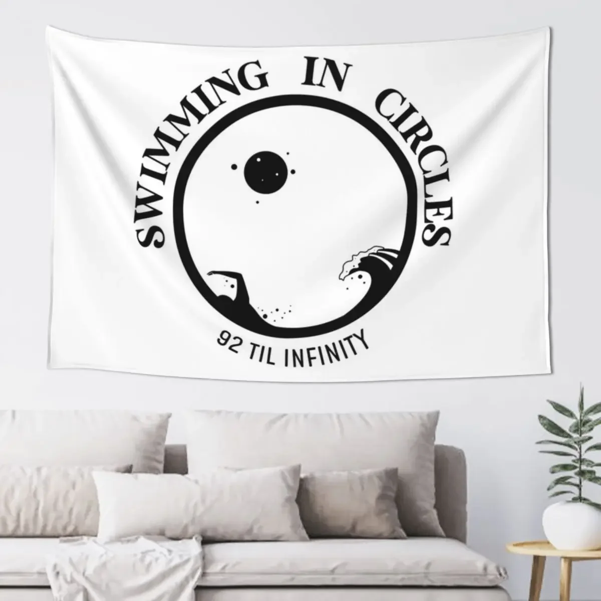 

Eks Ariana Grande SWIMMING IN CIRCLES Tapestry Decorations For Room Home Decorating Tapestry