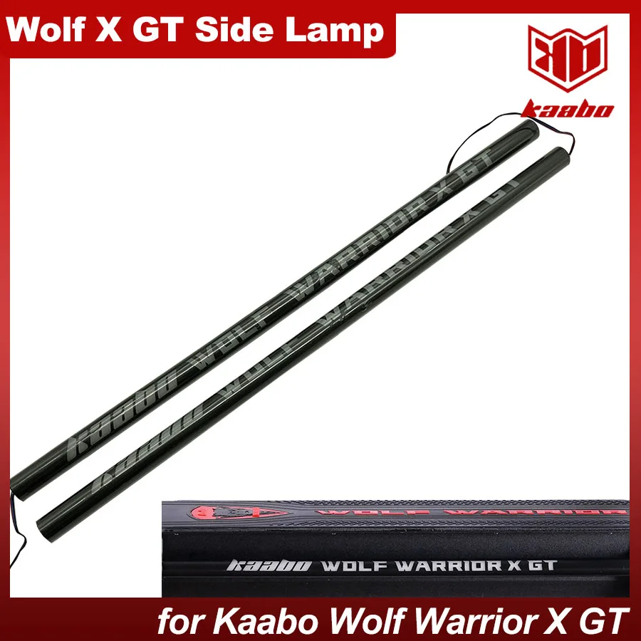 

Wolf X GT Side Lamp Deck LED Lights Original Parts for Kaabo Wolf Warrior X GT Electric Scooter Accessories