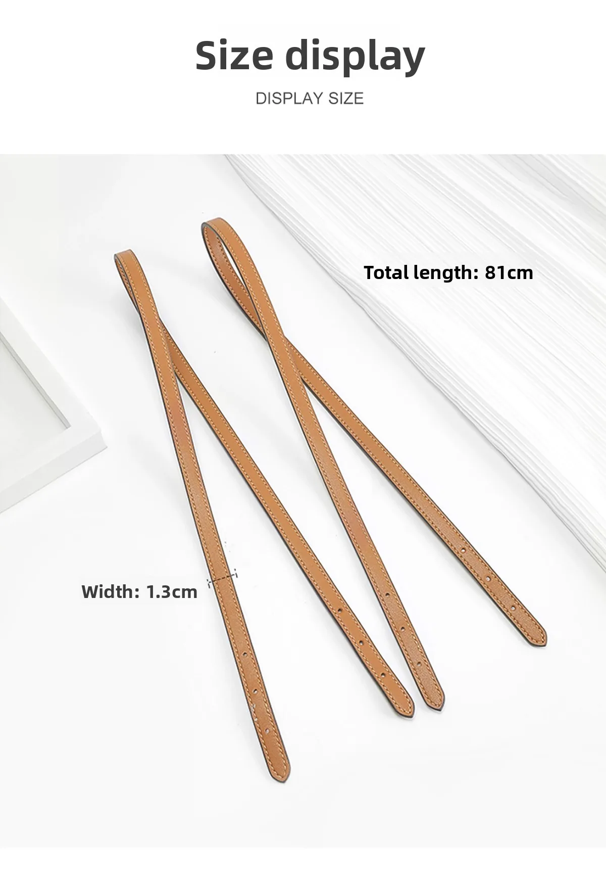 Adjustable Bag Strap For Coach Mollie25 Tote Bag Leather Shoulder Strap Durable Bag Belt Underarm Bag Replacement Accessories