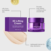 Crème liftante 3D pour le visage et le cou, hydratant anti-âge, réduit les rides, peau plus lisse, améliore l'élasticité, crème pour le visage coréenne 5