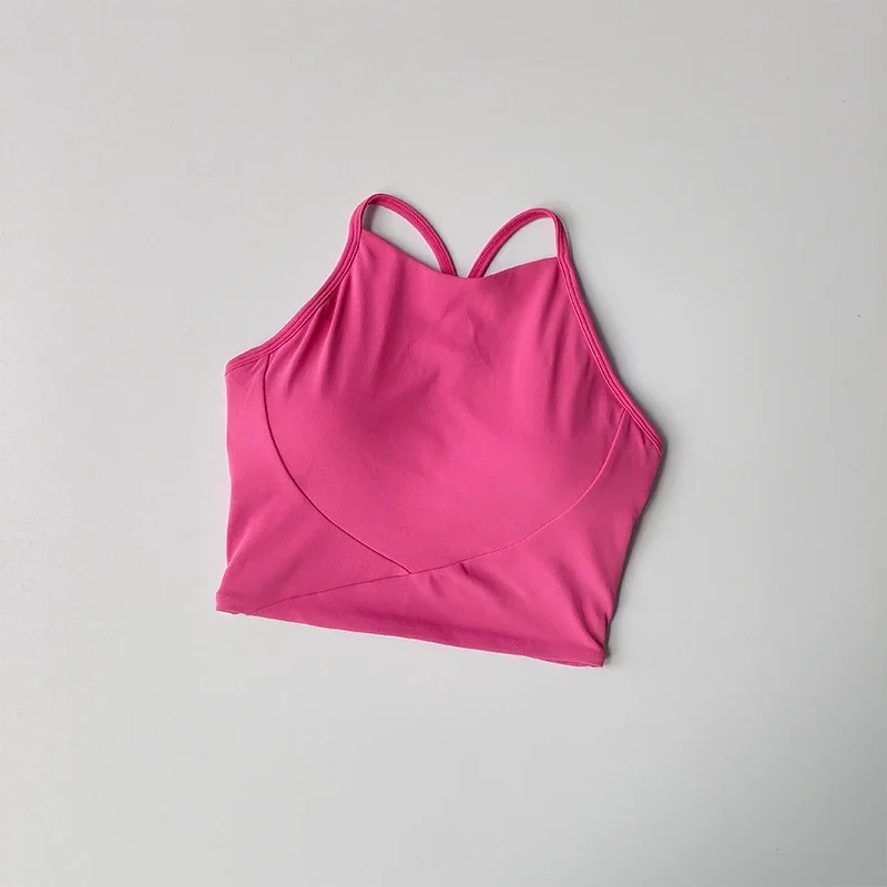 Intimo sportivo estivo Canotta da corsa fitness da donna Antiurto e cadente Reggiseno yoga sexy per la schiena di bellezza Asciugatura rapida