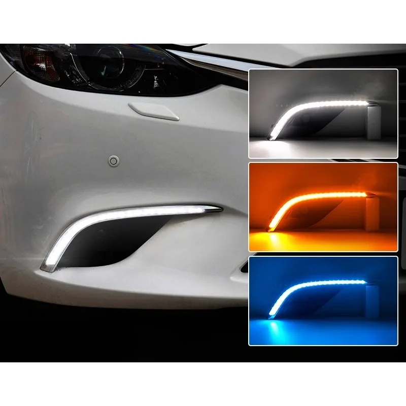 Piezas para Mazda 19/18/17 Artez Luces de circulación diurna Luces de circulación diurna LED Streamer
