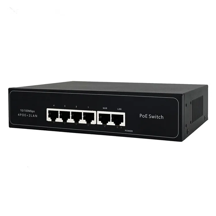 Konverter Media Oem & Odm Pabrik 2 Sc 1000M 2 Rj45 2 Sc Port Serat 4 Port Hub Sakelar Ethernet