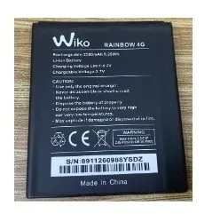 بطارية هاتف محمول جديدة 100% لجهاز Wiko Darknight Rainbow 4G Rainbow4G #2