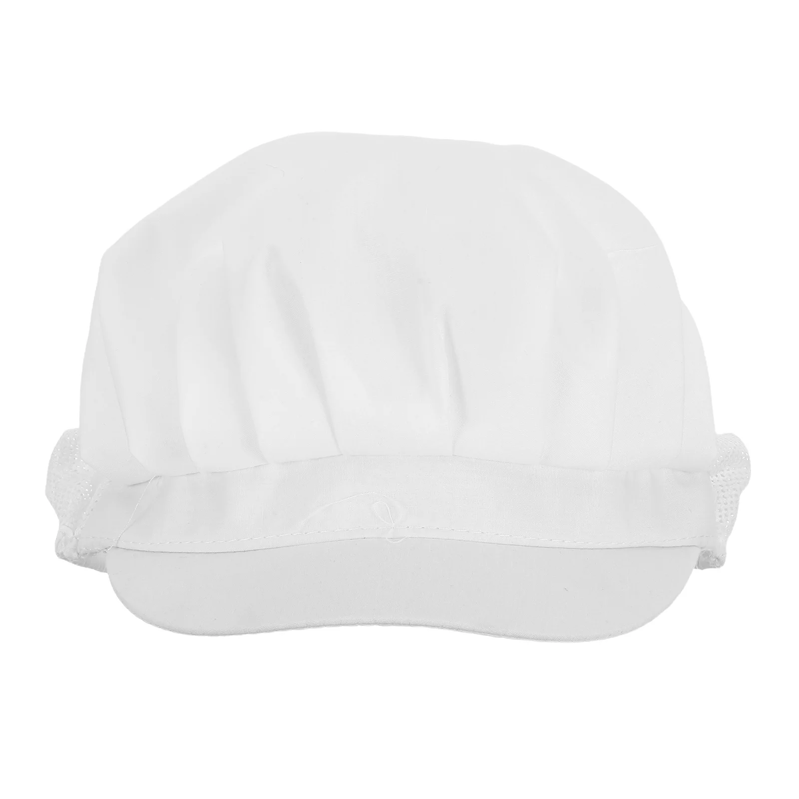 

Dust Cap White Reusable Catering Breathable Chef Cap For Kitchen Workshop Restaurant Unisex Clean Working Construction
