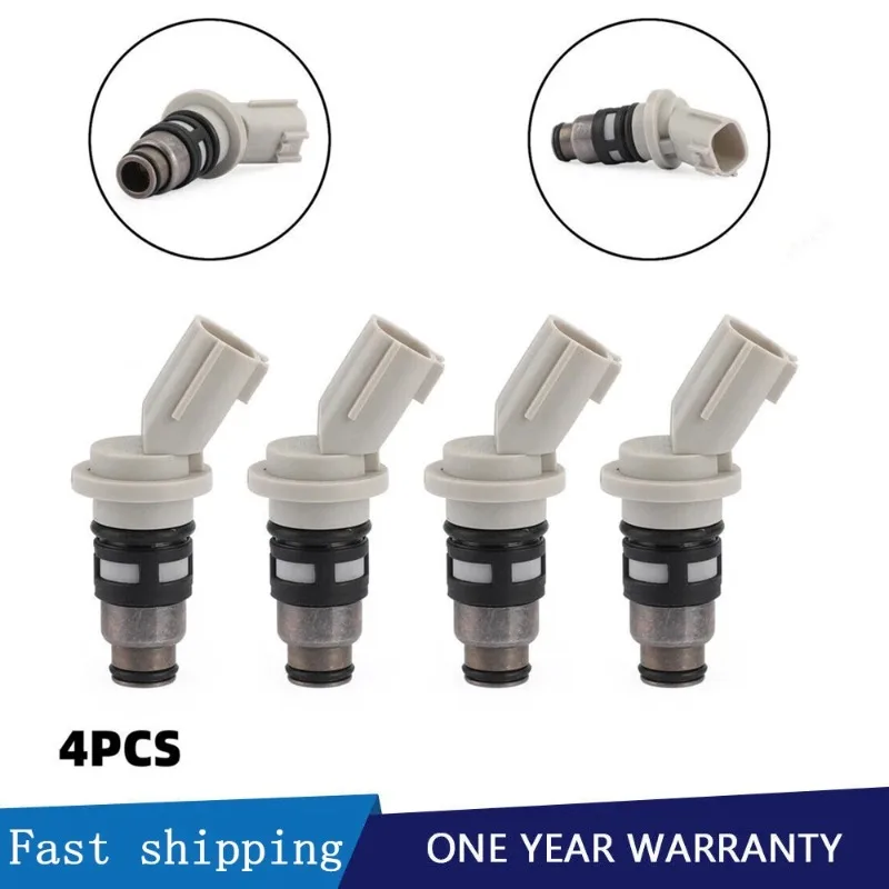 4PCS A46-H02 Fuel Injector For Nissan Micra K11 97R 1.0 1.3 Hatchback 1992-2003 16600-93Y00 16600-41B00 New