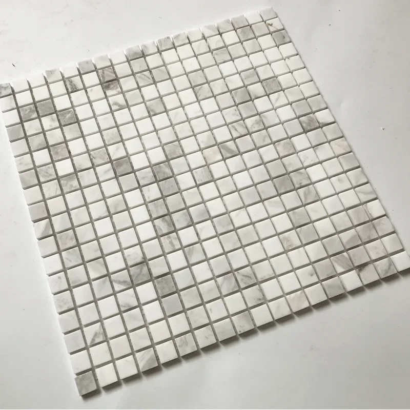 30*30cm marble stone mosaic tile pool fish pool tiled antique background wall sticker toilet bathroom decorations living room