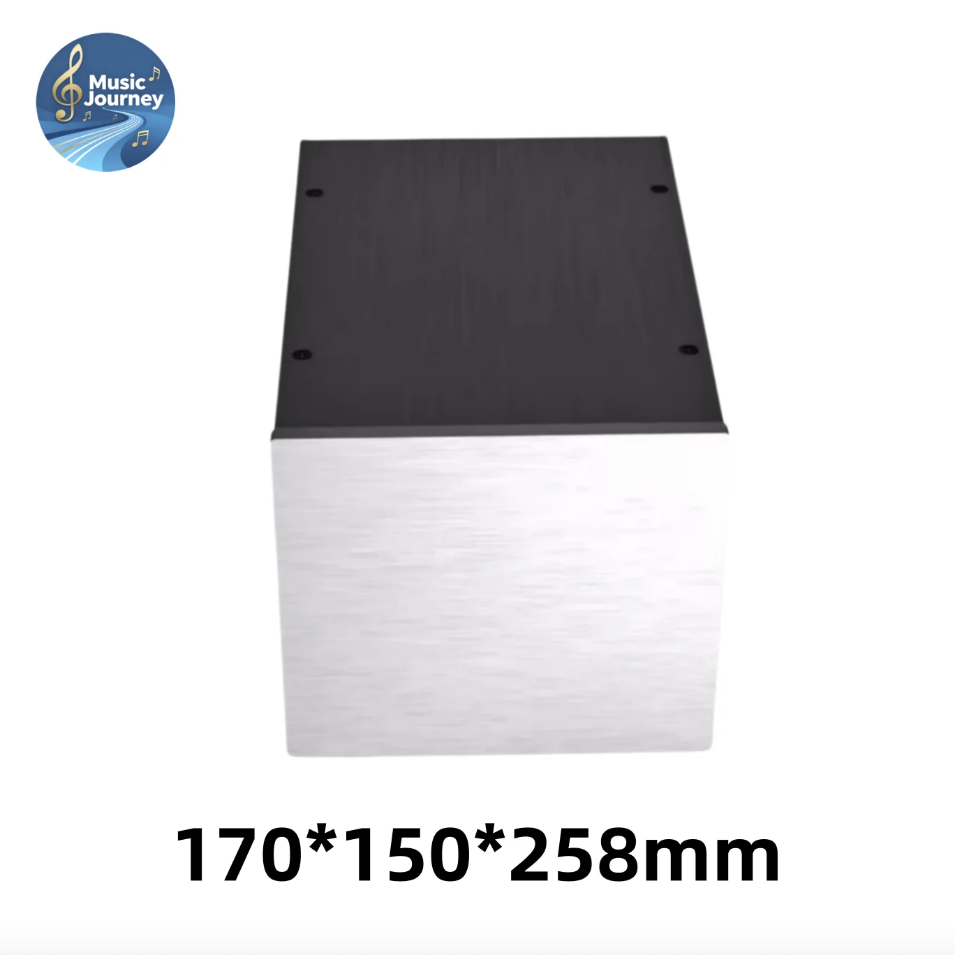 170*150*258mm Full Aluminum Amplifier Chassis HiFi Power Supply Enclosure DIY Preamp DAC Multi‑Purpose Audio Housing Case