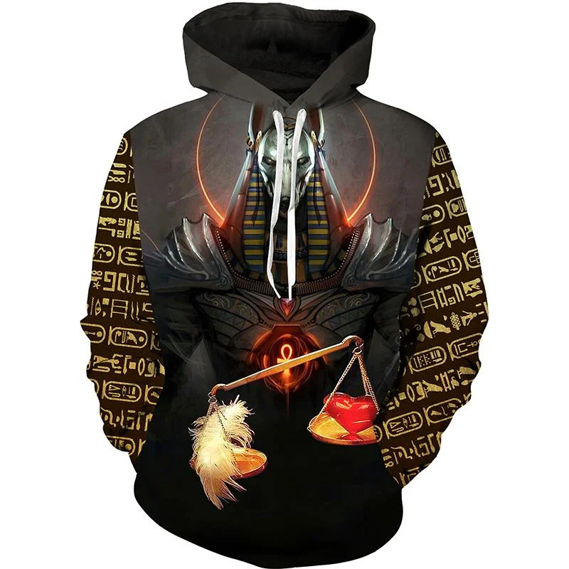 

Ancient Egypt Eye of Horus Egyptian Symbol Hoodie Men 3D Printed Tops Clothing Unisex Sweatshirts Cool Designs Hoodies Pullovers