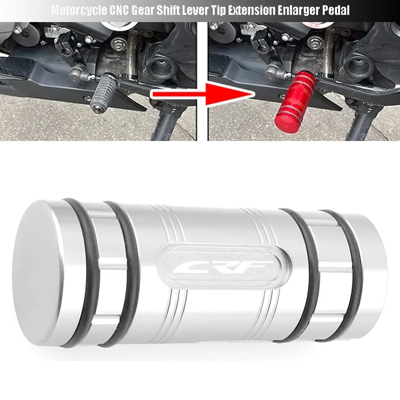 

CRF For HONDA CRF1000L CRF250L Gear Shift Lever Pedal Tip Extension Brake Exquisite parts 125/150/250/450 R/X/RX CRF300L/Rally