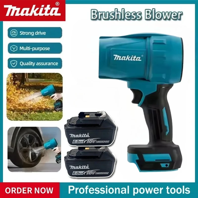 

Makita Violent Blower Turbo Jet Fan Electric Air Duster Wind Speed Turbo Rechargeable with Light Car Cleanin Tool