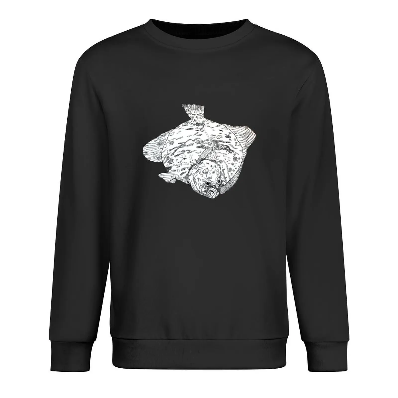 

European flounder - love fish Pullover korean clothes men's winter sweater korean autumn clothes tracksuit sweatshirts