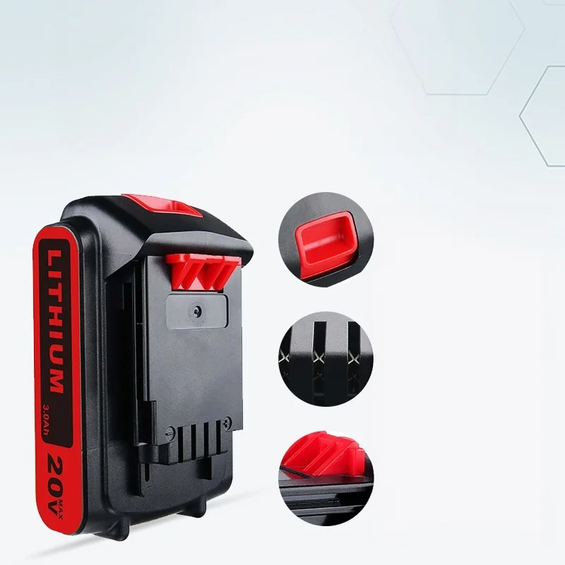 20V 5000mAh 6000mAh Tool Battery for Baide Lb20 Lbx20 Lb2x4020 Bl2018 Large Capacity Environmental Protection Lithium Battery