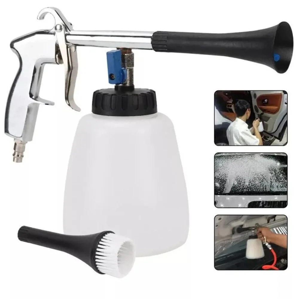 Lavadora de Carro de Alta Pressão Tornador 1000ML com Escova para Limpeza Profunda Interna e Externa EU/US/JP