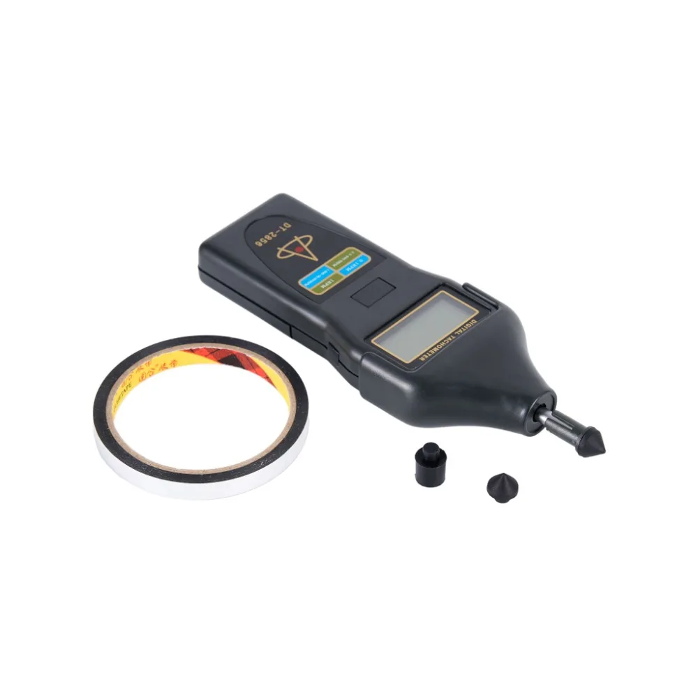 Digital Laser Contact Type Tachometer with High Accuracy DT-2856