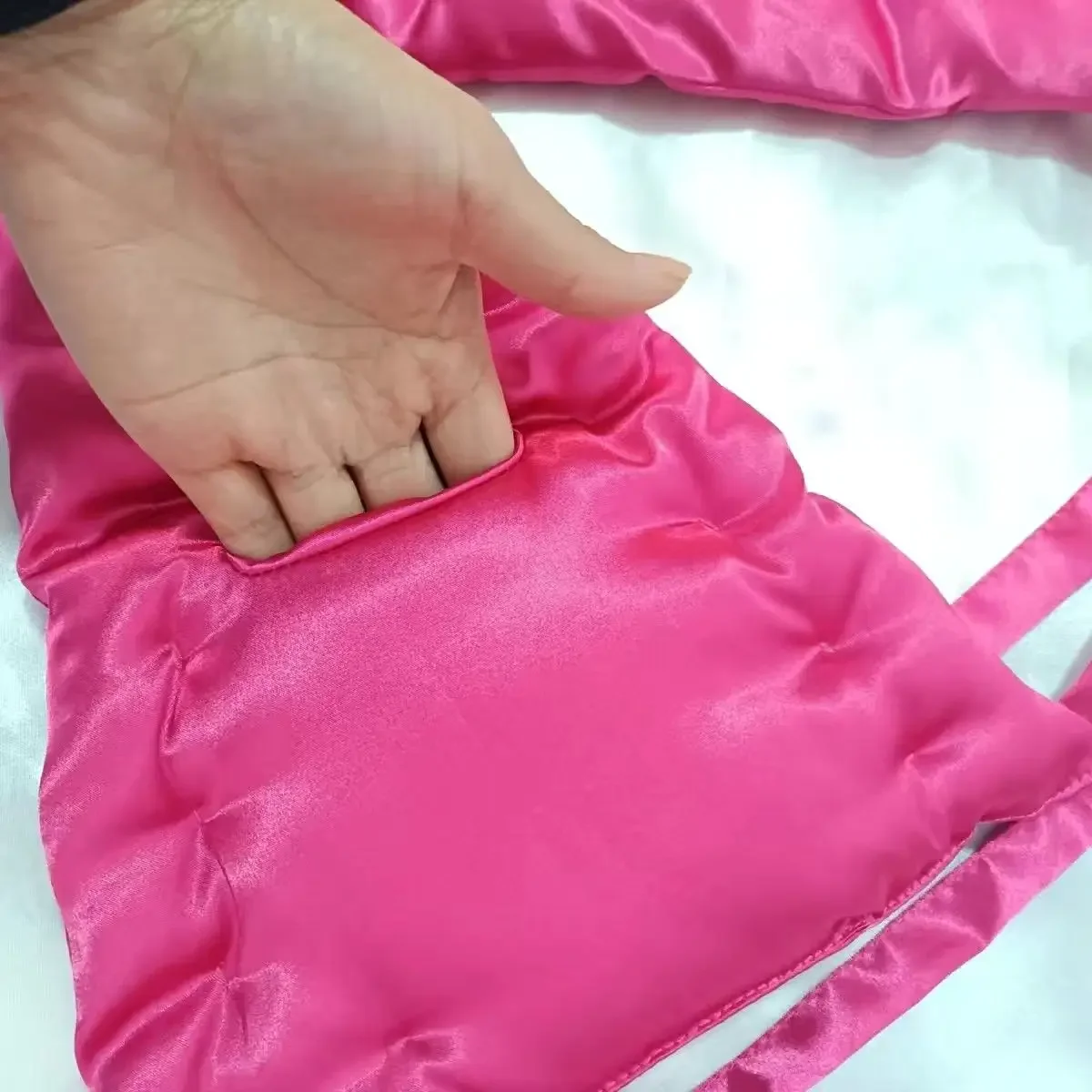 Man's Silky Soft Pink T-briefs Bondage Live Show Dance Private Party Sexy Costume Panty  FKK