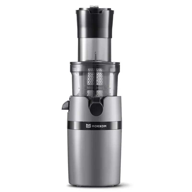 Mokkom Large Diameter Original Juicer Automatic Small Multifunctional Dregs Juice Separation Fruit and Vegetable Juicer 220V