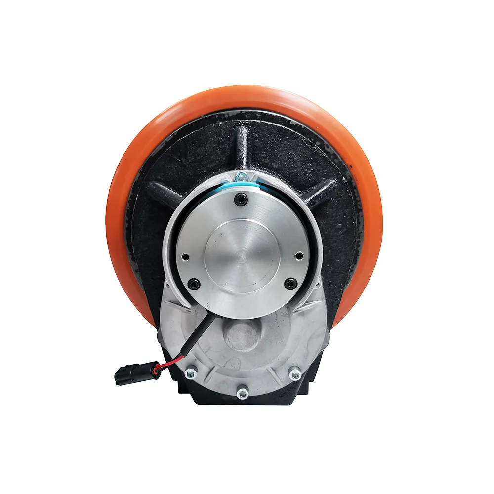 Heavy Load Drive Wheel TZ18-DA15 With 24V 1.5KW And PU/Rubber Wheel For Building Material Shops