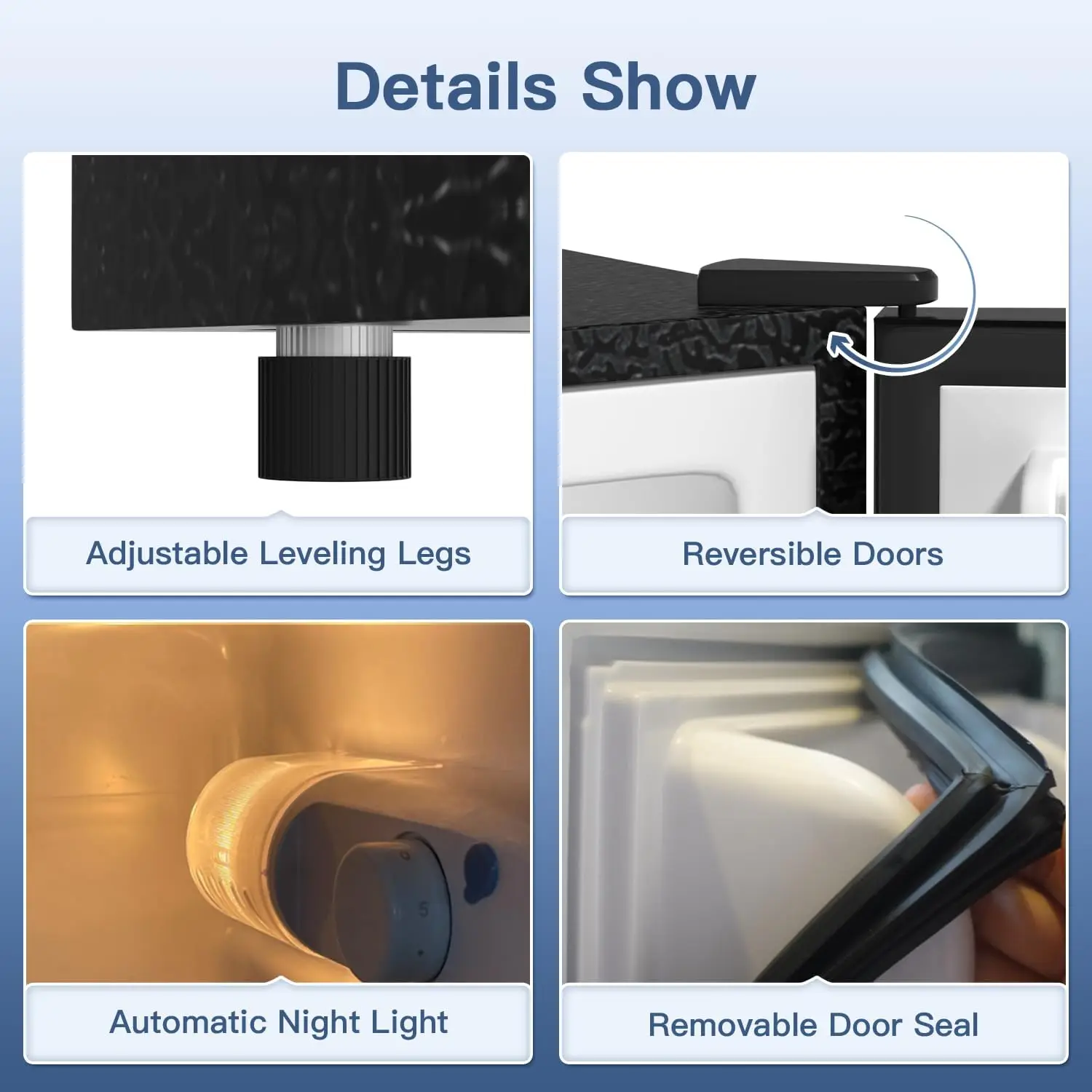 냉동고, 4.0 Cu.Ft, 소형 냉장고, 2 문짝, 하단 냉동고, 아파트 침실 기숙사 컴팩트 냉장고