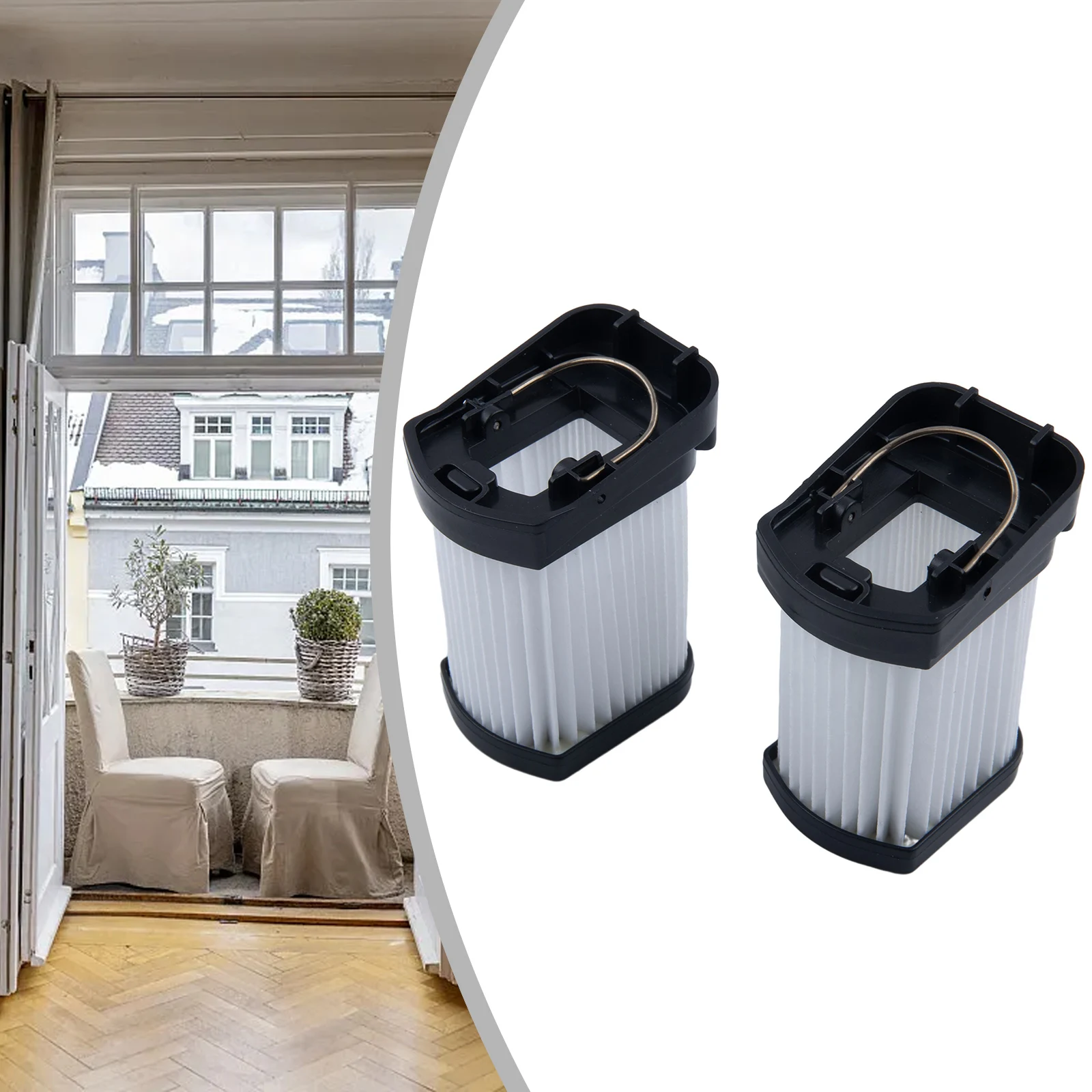 2 шт. фильтры для Shark WandVac 2,0 WV270UK беспроводной ручной пылесос, детали, фильтр для чистки пола, аксессуар для подметальной машины, фильтр