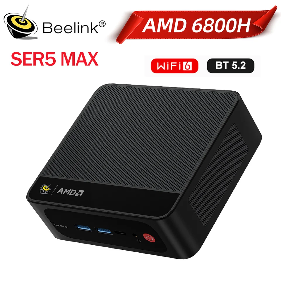 【最終値下げ】Beelink SER5 MAX ミニPC Ryzen7 Amazon.com: Beelink Mini PC SER5 MAX, AMD Ryzen 7 5800H(8C/16T,up