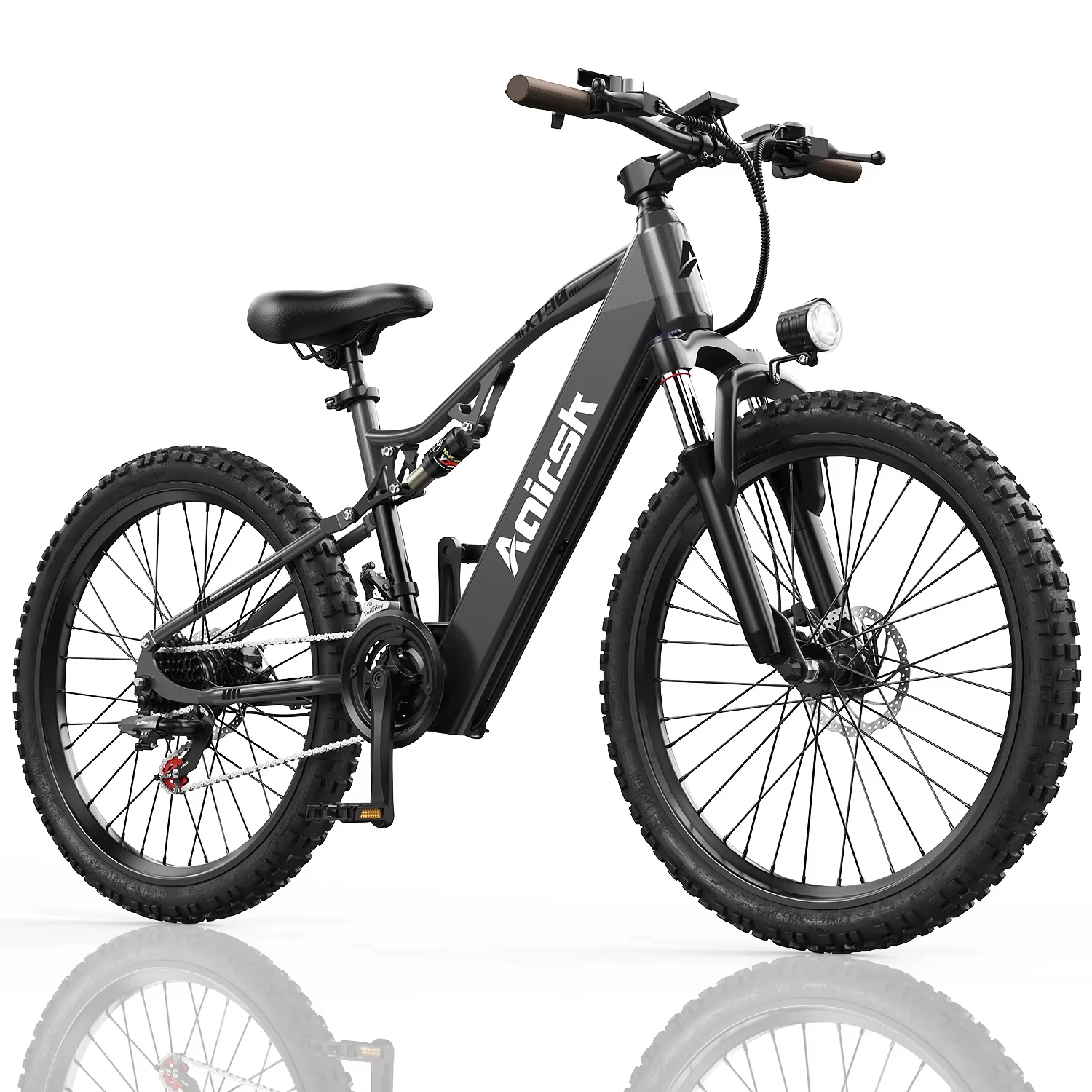 AliExpress NONE Aairsk XT90 Adult Electric Mountain Bike Motor 250W 48V 20Ah Battery 26" All-Terrain Tire Off-Road Commuter E-Bike