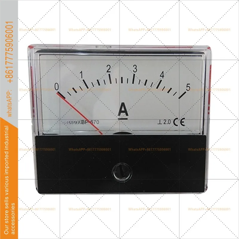 AC50A Ammeter BP-670 Series; AC Ammeter BP-670 CT: 50/5A