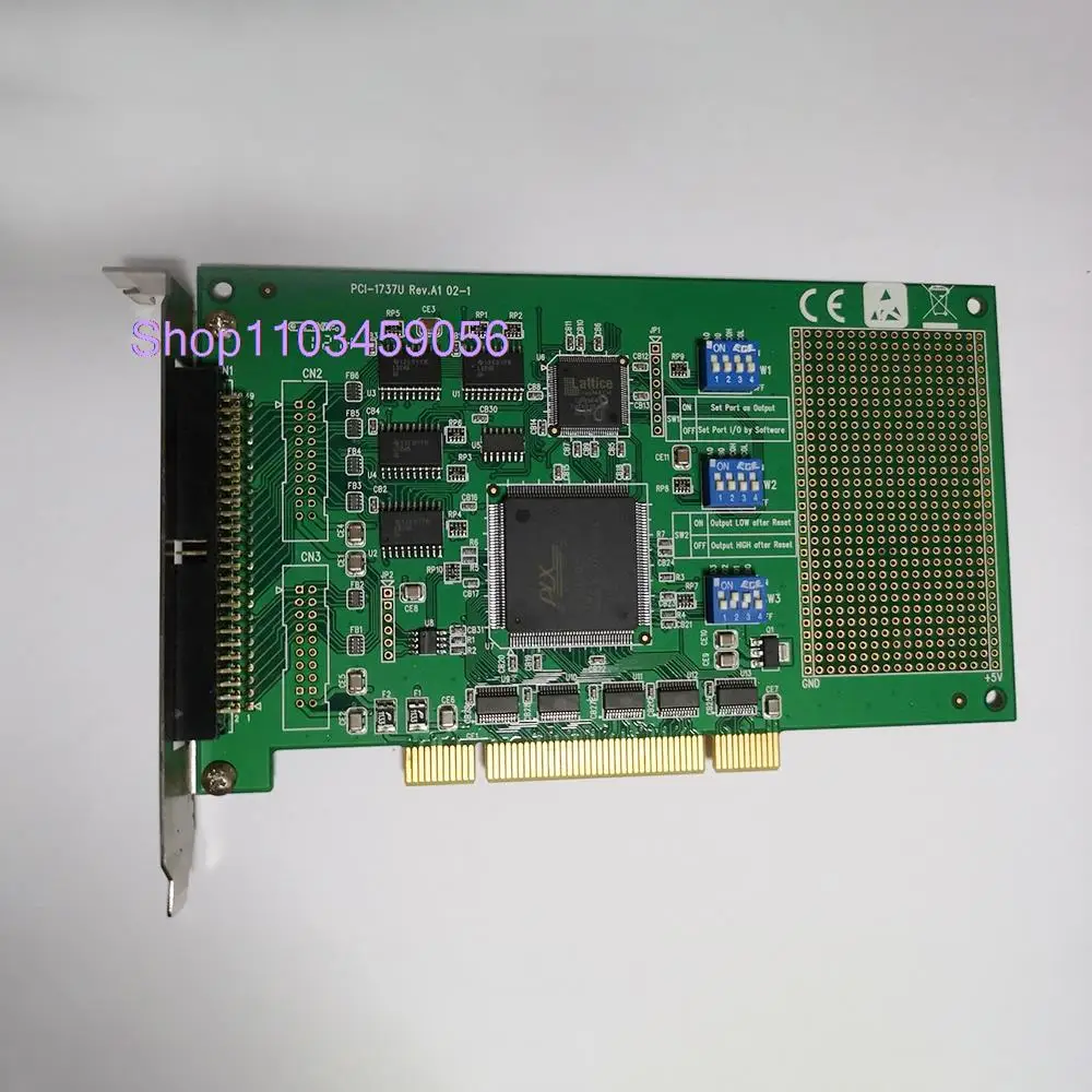 Data Capture Card For Advantech 24-Channel Digital I/O Input/Output Card PCI-1737U Rev.A1