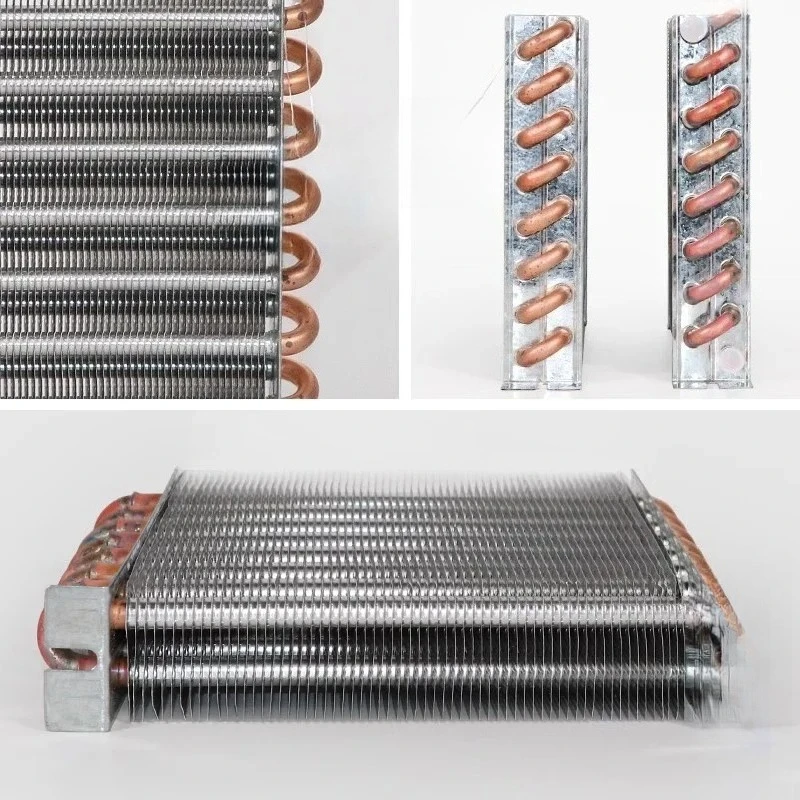 Universal Small Refrigerator Freezer Radiator, Water-Air Cooled Copper Tube Condenser & Evaporator