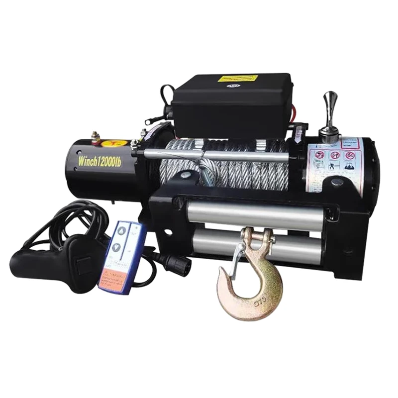 Car Electric Winch 12v Capstan 2000lbs-20000lbs High Speed 12000lbs Winch for sale