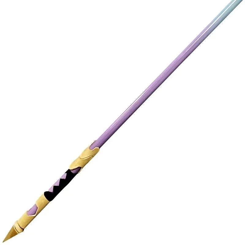 كيتين أسلحة الرمح المتقاطعة لعبة جينشين إمباكت كوسبلاي الدعائم نموذج الهالوين عيد الميلاد ملحقات تنكرية للحفلات التنكرية