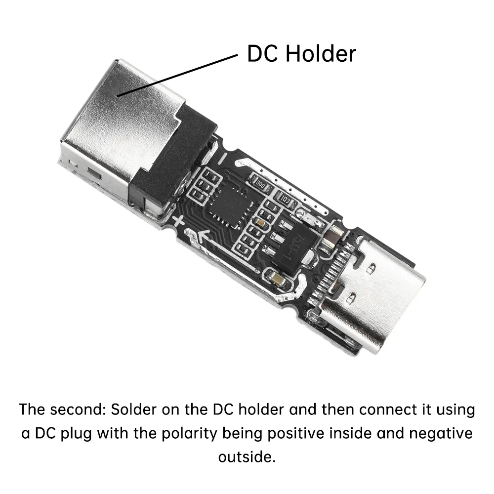 DC 5-28V 140W USB-C Fast Charger Trigger Module Supports PD3.1/QC/AFC/FCP Protocols, for Laptop/Drone/DIY Electronics Projects