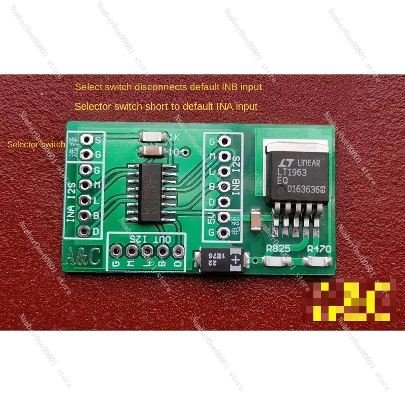 I2S Input Two-option 1 Selection Board Bluetooth Coaxial USB I2S Selection Board