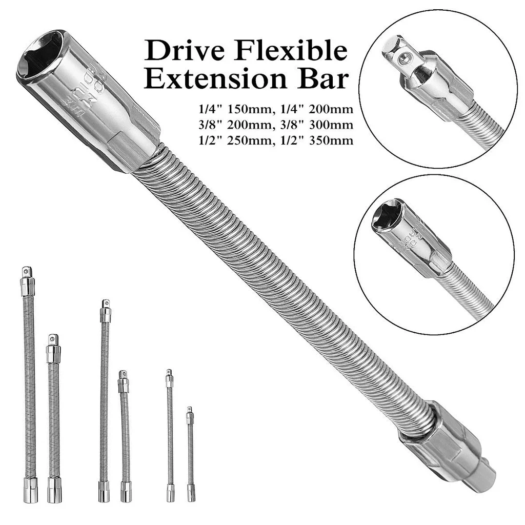 

1/4'' '' Long Ratchet Wrench Socket Extension Bar Spanner Hand Tool