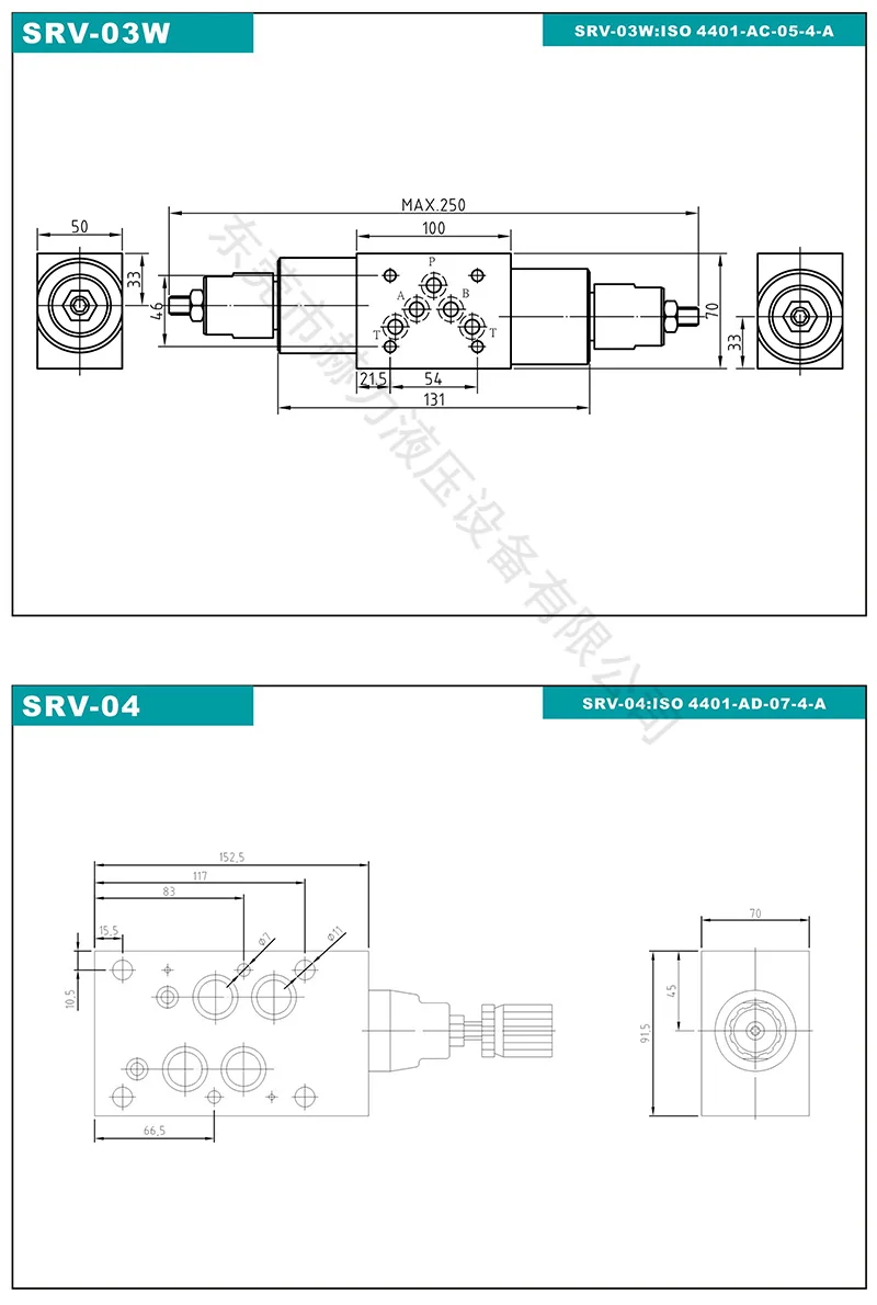 Imagem -04 - Pressão Hidráulica Alívio Válvulas Mrv02p a b 04 06 Mrv-03p c