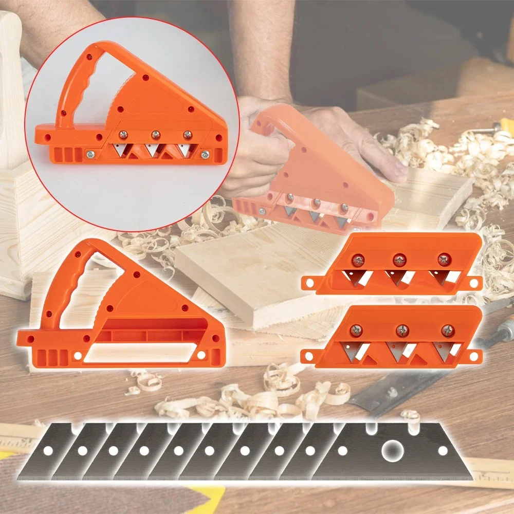 For Precise Drywall Edge Chamfering at 45°/60° Woodworking Trimmer Hand Tools Plasterboard Quick Cutter, Gypsum Board Hand Plane
